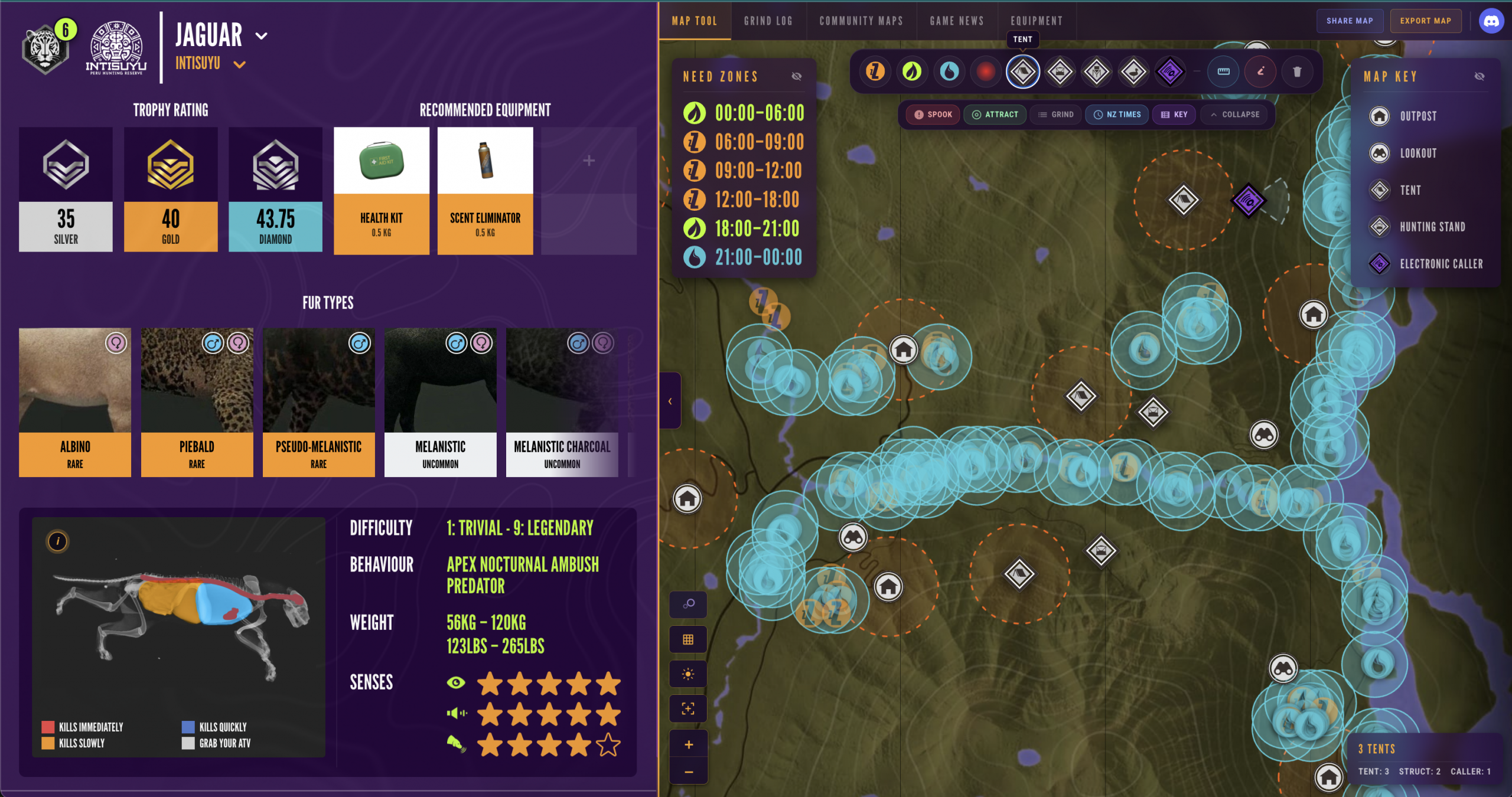 TacMaps: Build and Share Your Own theHunter: Call of the Wild Hotspot Maps